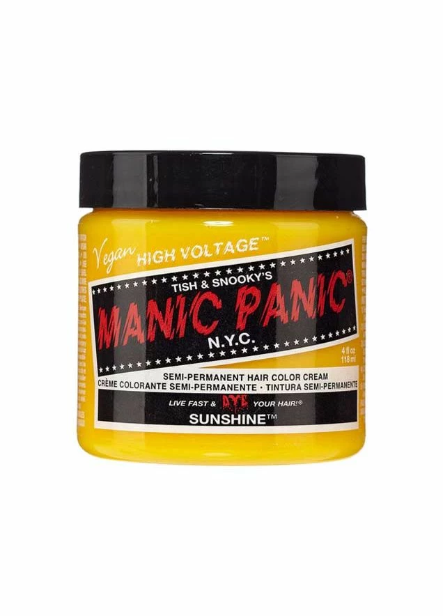 Manic Panic Classic Cream Hair Colour - Sunshine 6 Manic Panic Classic Cream Hair Colour - Sunshine