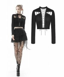 Ladies Dark In Love Asteria Long Sleeve Top