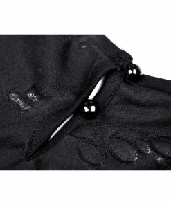 Dark In Love Black Star Halter Top Ladies