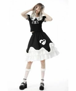 Dark In Love Prairie Frill Skirt
