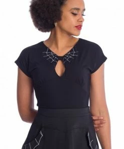 Banned Apparel Banned Release The Spiders Top Ladies
