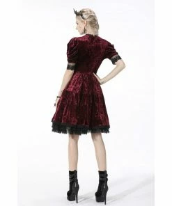 Dark In Love Crimsonia Dress Ladies