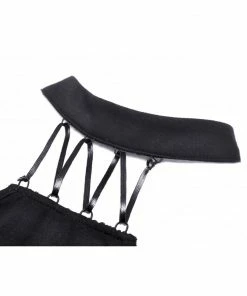 New Arrivals Dark In Love Dara Cropped Top