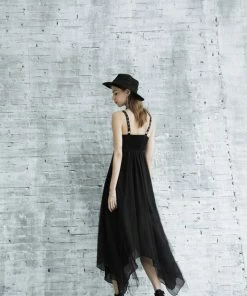 Punk Rave Delta Dress - Black