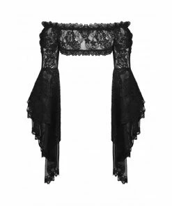 New Arrivals Dark In Love Marcella Floral Lace Bolero