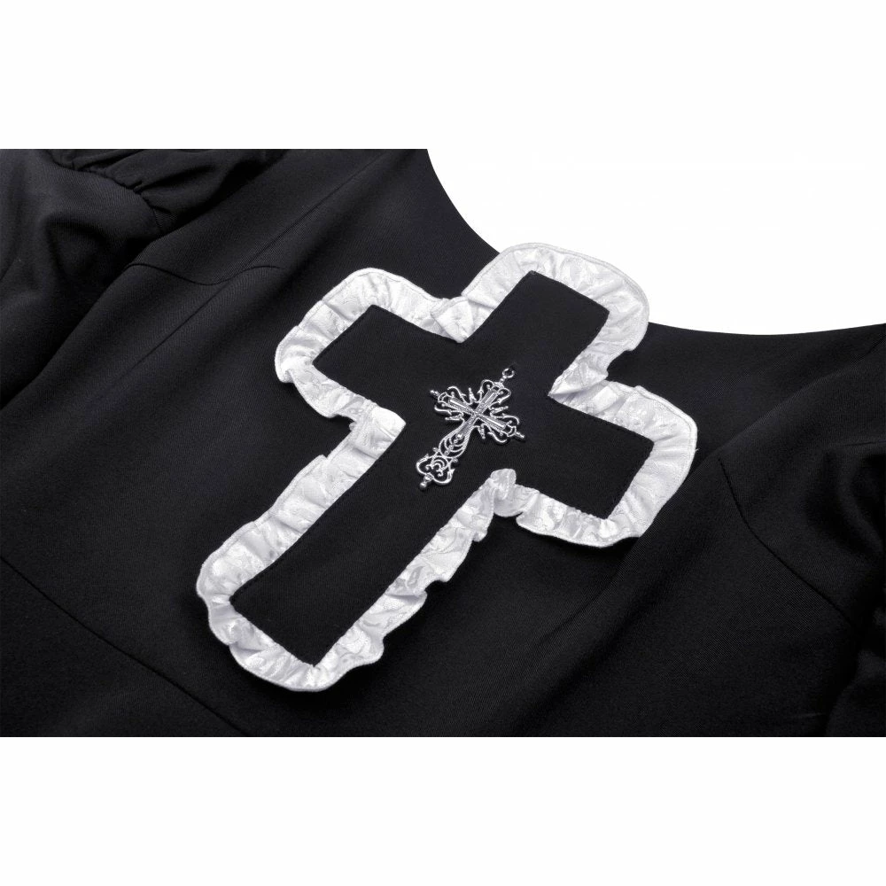 Ladies Dark In Love Crucifix Dress 13 Ladies Dark In Love Crucifix Dress