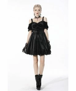 Ladies Dark In Love Viviana Party Dress Black