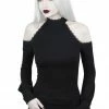 Killstar Kassandra Cold Shoulder Top