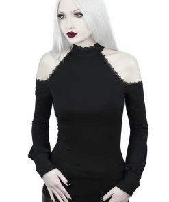 Killstar Kassandra Cold Shoulder Top