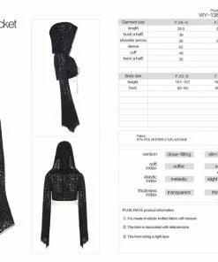 Punk Rave Willow Hooded Bolero