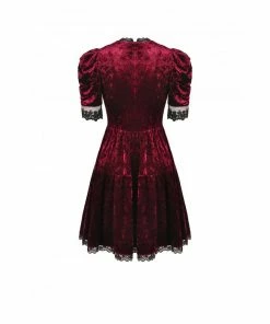 Dark In Love Crimsonia Dress Ladies