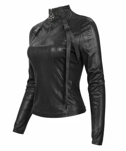 Devil Fashion Beatrix Long Sleeve Top Ladies