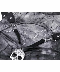 Ladies Dark In Love Rebel Hell Top