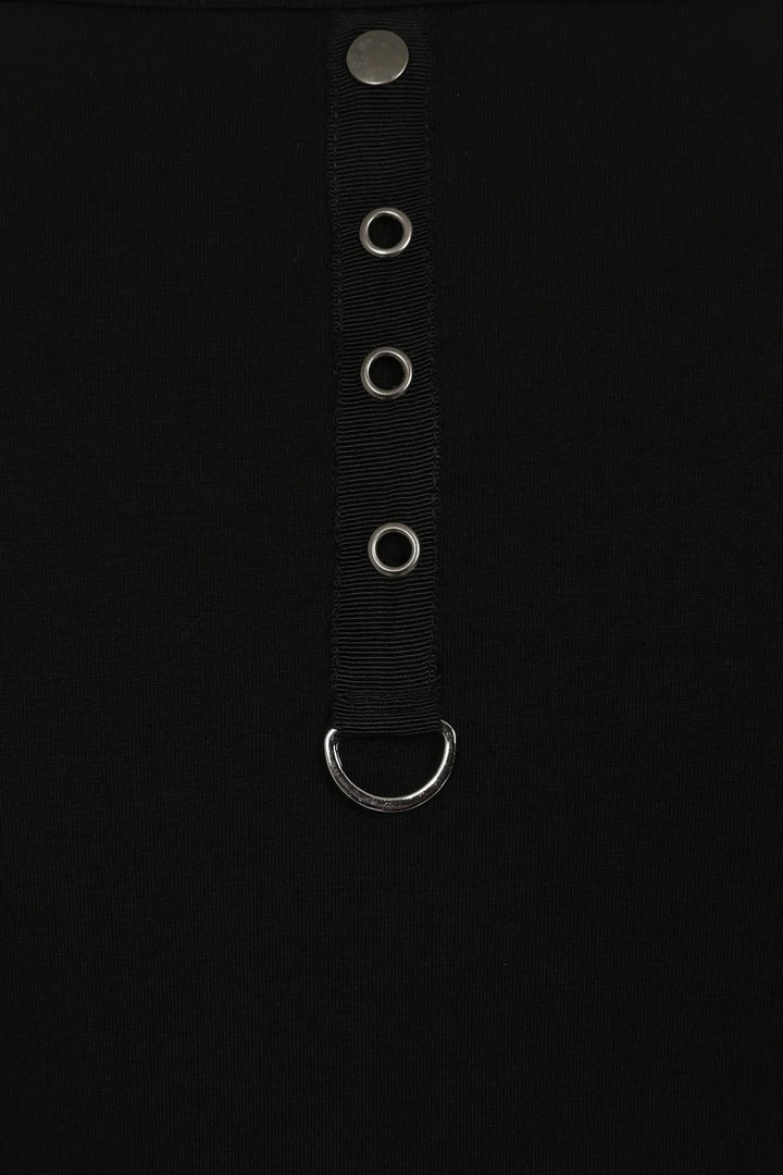 Banned Apparel Ladies Banned Lycoris Top - Black & Purple 13 Banned Apparel Ladies Banned Lycoris Top - Black & Purple