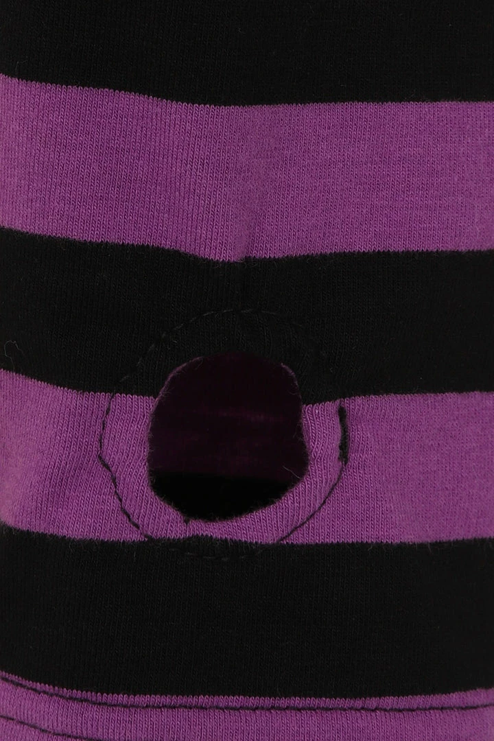 Banned Apparel Banned Chantrea Top - Black & Purple 11 Banned Apparel Banned Chantrea Top - Black & Purple