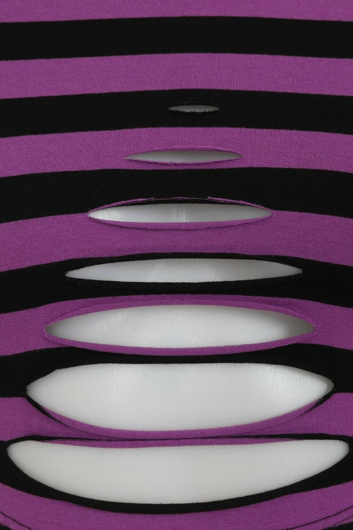 Banned Apparel Banned Chantrea Top - Black & Purple 9 Banned Apparel Banned Chantrea Top - Black & Purple