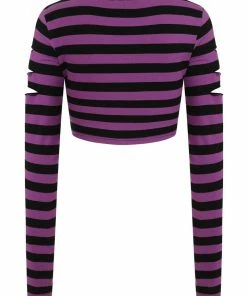 Banned Apparel Banned Chantrea Top - Black & Purple 17 Banned Apparel Banned Chantrea Top - Black & Purple
