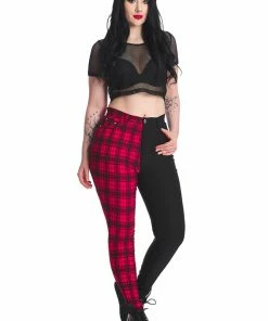 Banned Apparel Banned Kaori Trousers - Red