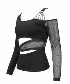 Ladies Devil Fashion Catalina Asymmetric Top