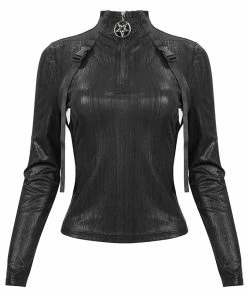 Devil Fashion Beatrix Long Sleeve Top Ladies