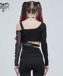 Ladies Devil Fashion Catalina Asymmetric Top