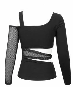 Ladies Devil Fashion Catalina Asymmetric Top