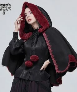 Devil Fashion Katinka Hooded Cape Ladies