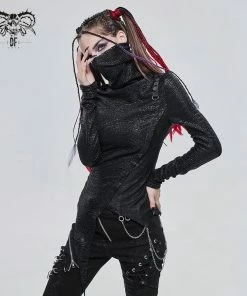 Ladies Devil Fashion Claudette Turtleneck Top