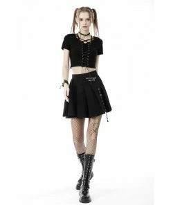 Dark In Love Lenora Pleated Skirt