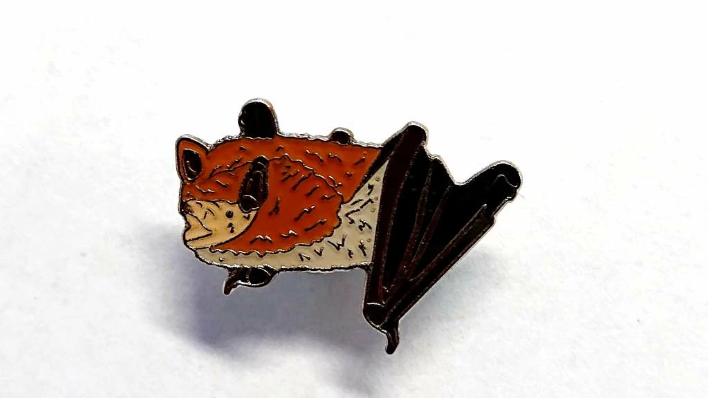 Bat Conservation Trust Daubenton's Bat Pin Badge 3 Bat Conservation Trust Daubenton's Bat Pin Badge