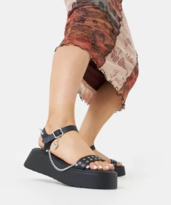 Koi Footwear Koi Alchemy Potion Grunge Flatform Sandals