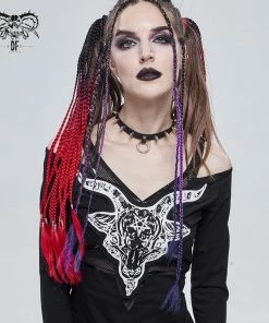 Ladies Devil Fashion Ezra Long Sleeve Top