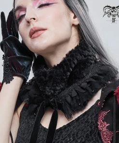 Devil Fashion Alvar Scarf Black