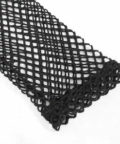 Ladies Devil Fashion Athena Long Sleeve Fishnet Top