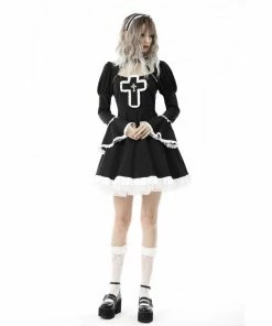 Ladies Dark In Love Crucifix Dress 23 Ladies Dark In Love Crucifix Dress