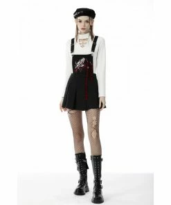 Dark In Love Tana Pinafore Dress New Arrivals
