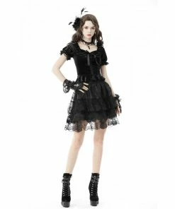 Dark In Love Kalia Velvet Top