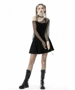 New Arrivals Dark In Love Amabella Net Top