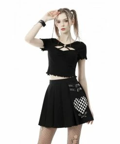 Dark In Love Avis Pleated Skirt