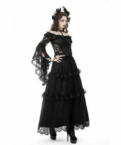 New Arrivals Dark In Love Marcella Floral Lace Bolero