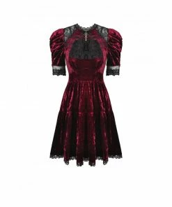 Dark In Love Crimsonia Dress Ladies