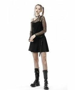 New Arrivals Dark In Love Amabella Net Top