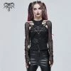 Devil Fashion Zenia Mesh Long Sleeve Top