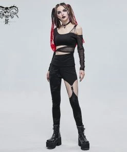 Ladies Devil Fashion Catalina Asymmetric Top