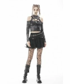 Dark In Love Illiana Mini Skirt Ladies