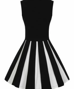 Collectif Team Cats Cheerleader Skater Dress
