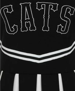 Collectif Team Cats Cheerleader Skater Dress