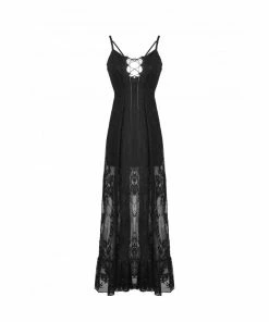 Ladies Dark In Love Drusilla Maxi Dress