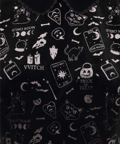 Collectif Peta Spooky Velvet Top