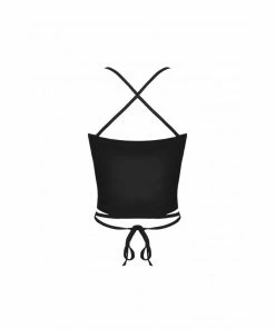 Dark In Love Black Star Halter Top Ladies